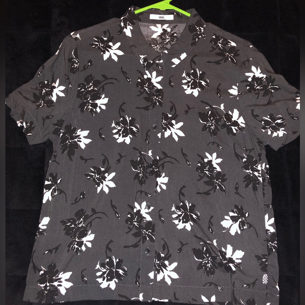 Vans womens button up
